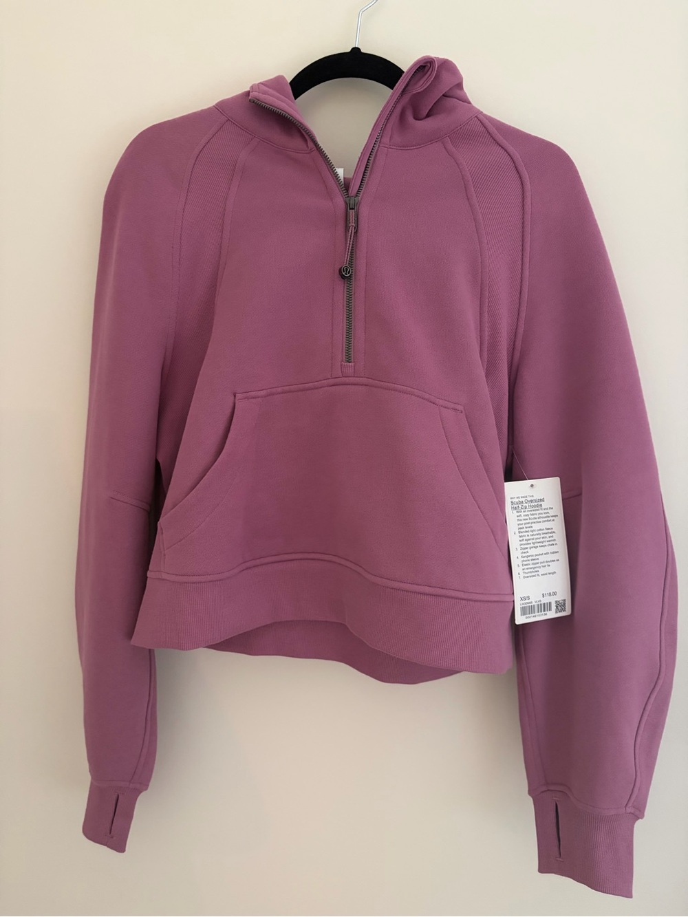 lululemon scuba Half-Zip Hoodie